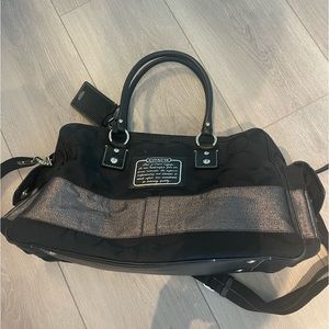 Coach travel tote